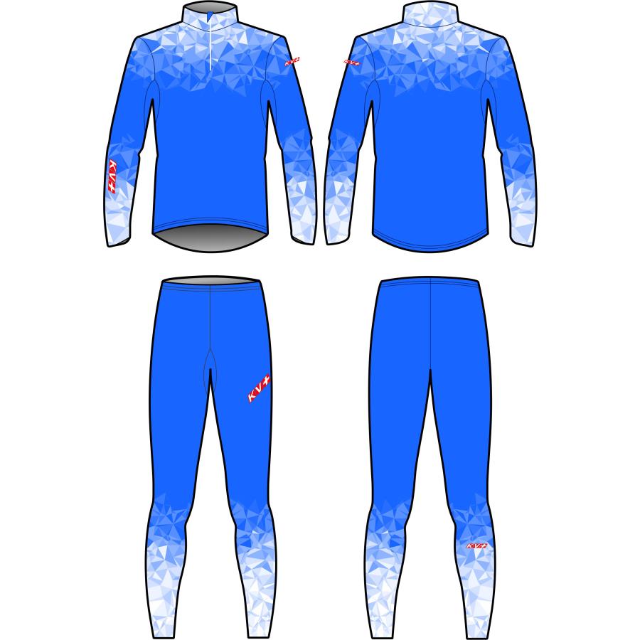 ケーブイプラス KV+ クロスカントリースキー ジュニアレーシングスーツ