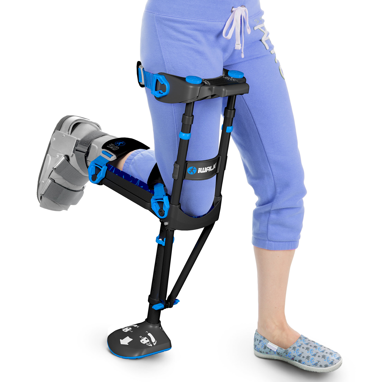 プロト・ワン アイウォーク・フリー ニークラッチ iWALK3.0 杖