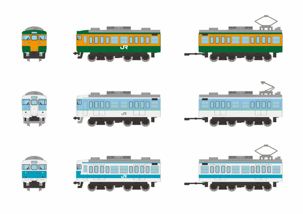 マイクロエース マイクロエース 475系電車（リバイバル急行色）6両