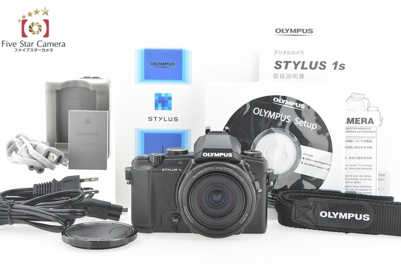 オリンパス OLYMPUS STYLUS 1s（ブラック） コンパクトデジタルカメラ