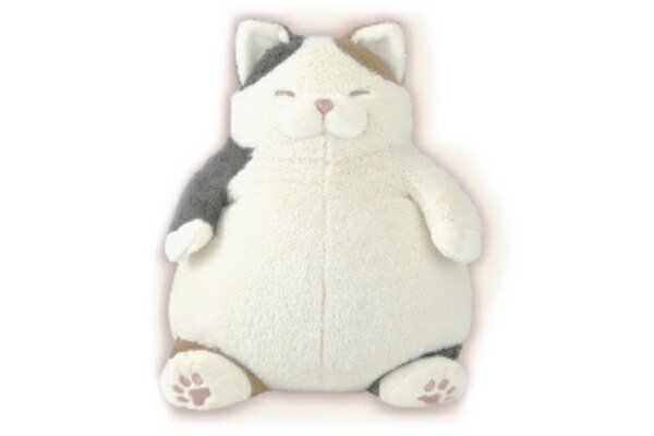 LivHeart りぶはあと ねこ肯定感 Lサイズ みけねこのさんま ぬいぐるみ