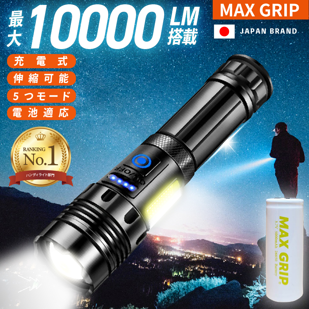 GENTOS ジェントス Gシリーズ GF-114RG Gシリーズ 懐中電灯、ハンディ