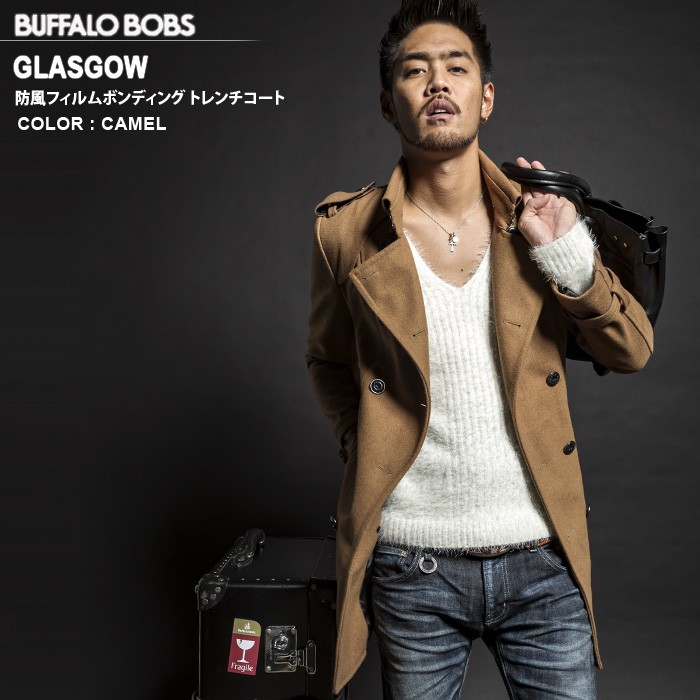 BUFFALO BOBS バッファローボブス GLASGOW 防風フィルムボンディング