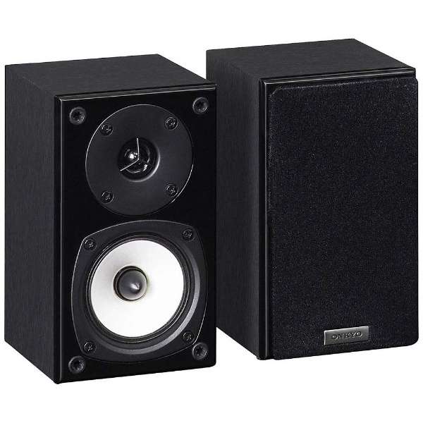 ONKYO 2ウェイ・スピーカーシステム D-109XM（B） 黒 ブックシェルフ型