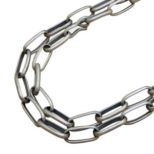 極太 燻し加工 ネックレス メンズ チェーン シルバー925 ナバホ族 5.5