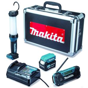 マキタ（makita） 充電式ラジオ MR001GZ 青 本体のみ 大型スピーカ×2