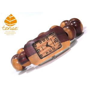 カナダ製 Tense ウッドウォッチ 木製 懐中時計 日本製ムーブメント