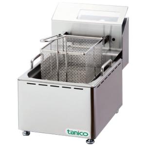 MEF-M8FT 【マルゼン】 電気フライヤー 8L 幅255×奥行475×高さ195(mm