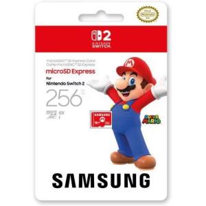 Switch 2 Samsung microSD Express Card 256GB for Nintendo 2