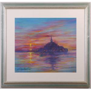 扇 敏之 『池畔』 日本画 P10（10号） : 内田画廊 - 通販 - Yahoo