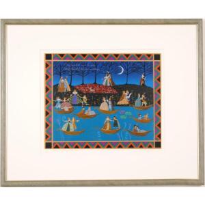 アルフォンス・ミュシャ/ 『夜明け』ed.102/300 シルクスクリーン 版画