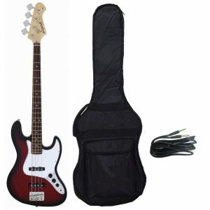 Legend LJB-Z B/BK(Black ブラックピックガード) ジャズベース/ケース