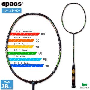 アパックス バドミントンラケット バーサスプロ VERSUS PRO 3U apacs