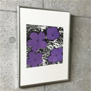 特別額装マット作品/アートポスター/ウォーホル/Untitled (Pink Sam) c