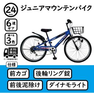 21Technology 子供用自転車 24インチ シマノ製6段ギア 男の子 男子