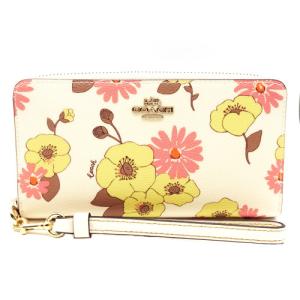 COACH（コーチ） 財布 長財布 新作 新品 フローラルプリント 花柄 二