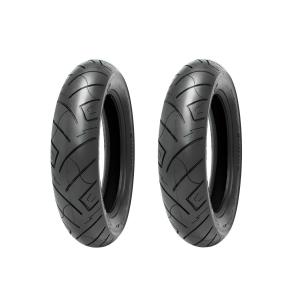シンコータイヤ SHINKO SR777 100/90-19 170/80-15 前後2本セット