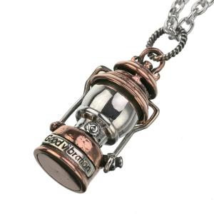 Binich（ビニッチ） キャンプ ランタン ペンダント ネックレス メンズ