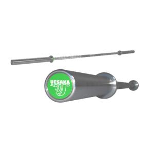 ウエサカ］パワーリフティング用バー20kg 赤 (IPF、JPA公認） : 極楽