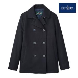 EASTBOY（イーストボーイ） アンゴラ入りメルトンダッフルコート 女子