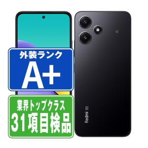 Redmi 新品 SIMフリー 12 5G XIG03[128GB] ミッドナイトブラック AU/UQ