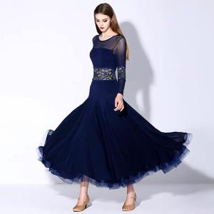 Garuda SHOP 社交ダンス衣装レディース ダンスレッスン練習ロング