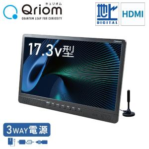 Qriom 14V型 DVDプレーヤー内蔵ポータブルテレビ（14インチ） KORS
