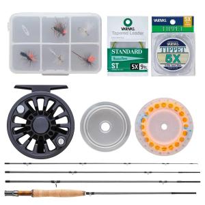 フライフィッシング 入門 フルセット ♯4と♯5から選択 コンパクト