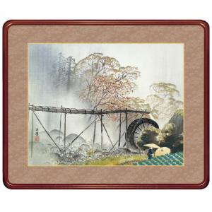 東山魁夷 「 冬の旅 」 岩絵具方式複製画 絵画 日本画 日本の風景 巨匠