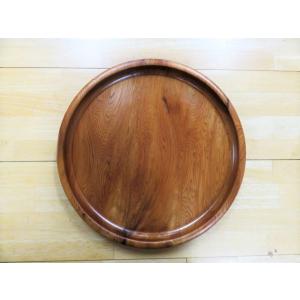 盆 丸盆 木製 屋久杉 お盆 長寿 ギフト 天然木 お祝い 和風 : EX.mart