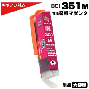 エコインク BCI-351XL GY グレー×1個 染料 大容量 キヤノン Canon 対応