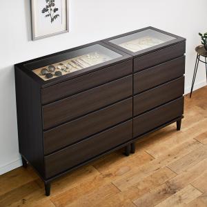 dinos（ディノス） 北欧ジュエリー収納付チェスト ロータイプ 幅60cm