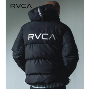 RVCA（ルーカ） ダウンジャケット ダウン RVCA BACK PRINT PUFFER JKT