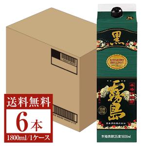 芋焼酎 黒霧島25度1.8Lパック 1ケース（6本） : apricot - 通販