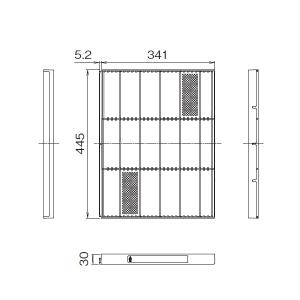 DAIKIN(ダイキン) 純正別売品 ロングライフフィルター KAF631C160