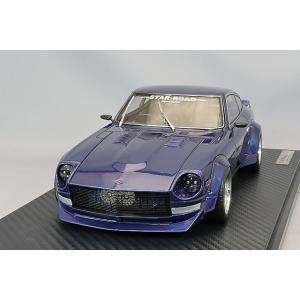 イグニッションモデル 1/18 LB-WORKS ケンメリ 2Dr ライトブルー