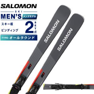 SALOMON（サロモン） （メンズ）スキー板 ビンディング付属 グレー 23