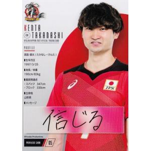 NV08 【高橋健太郎/牧大晃】2022 龍神NIPPON 全日本男子バレーボール
