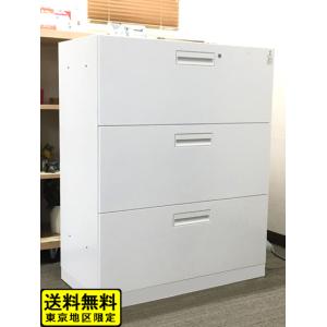 ライオン事務器 No.360NN スチール書庫（ベース一体型） 両開 45655