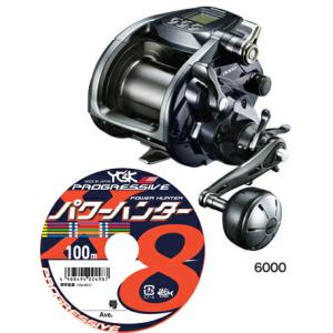 シマノ（SHIMANO） 20 フォースマスター 6000 PEライン6号800mセット