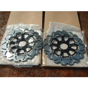 Arashi製フロント用ブレーキディスク1009黒 ゼファー1100RS ZRX1200S