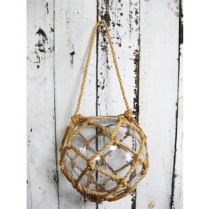 ガラス浮玉NO.06（20cm） 漁業用ガラス玉 マリンインテリア : マリン