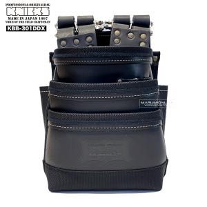 KNICKS ニックス チェーンタイプ自在型総ヌメ革使用3段腰袋 KBB-301DDX