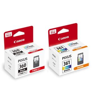 PIXUS CANON FINE カートリッジ BC-360XL ブラック (大容量) BC-361XL