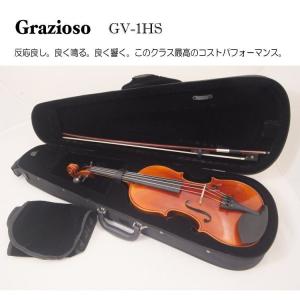 Grazioso GV-1HS 4/4 バイオリン 4点セット : 楽器のことならメリー
