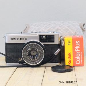 中古】【保証付 】 オリンパス OLYMPUS 35 SP S/N 202911（ケース