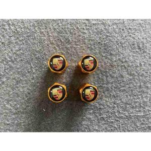 ポルシェ純正】ポルシェ クレスト バルブステム キャップ セット