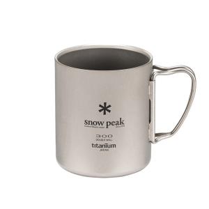 snow peak（スノーピーク） カップ チタンダブルマグ300 300ml