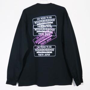 NEIGHBORHOOD（ネイバーフッド） SRL ロングスリーブTシャツ ブラック