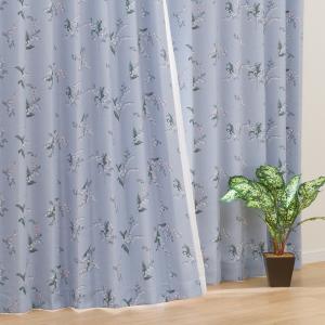 ニトリ（NITORI） 遮光ドレープカーテン(100X135X2 BL DH65